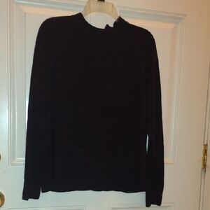 Women's Black Sweater By Karen Scott